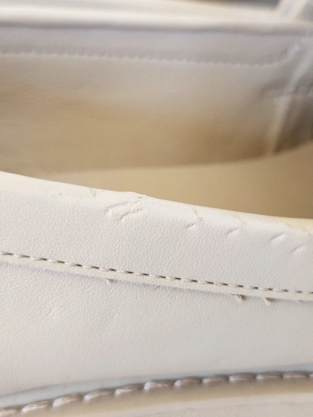 Madden Girl Cream Penny Loafers - Picture 7 of 9